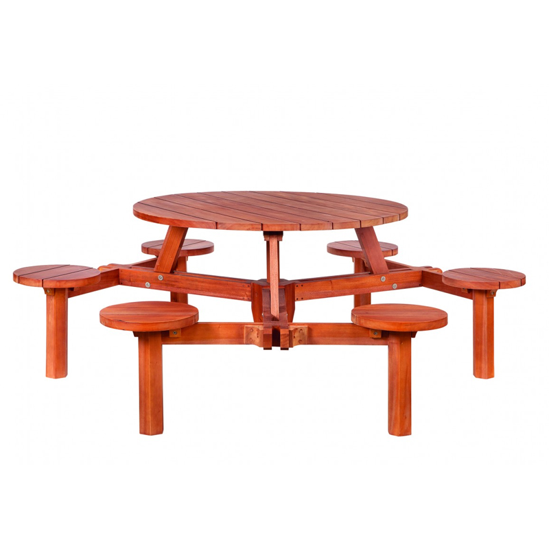Tuindeco - Rondo - Table de pique-nique en bois
