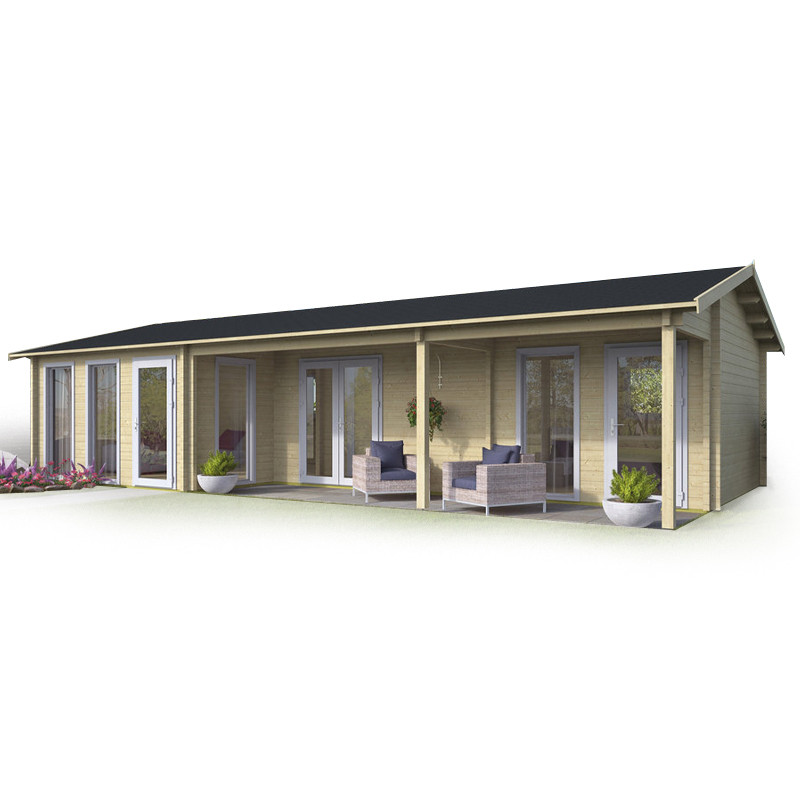 Tuindeco - Chalet en bois massif - 47m² - 70mm - Letterkenny