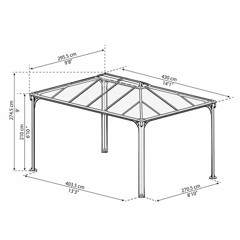 Canopia - Pergola - Prieel Martinique 4300
