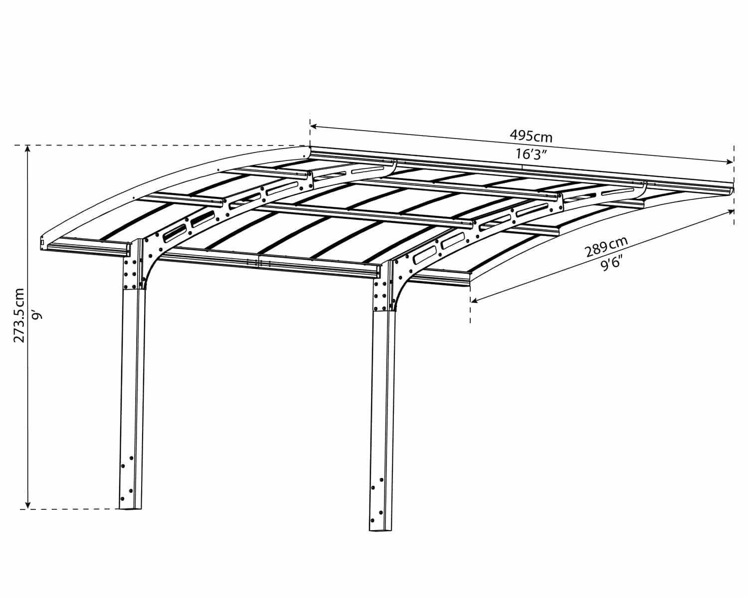 Canopia - Carport - Arizona Breeze 5000