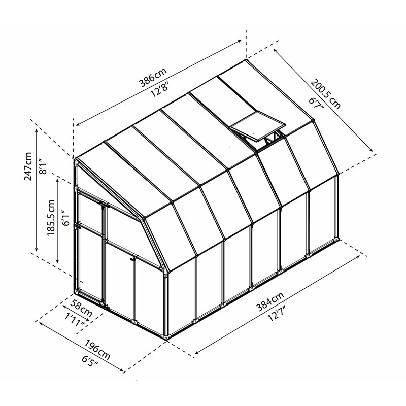 Canopia - Solarium - 386x200.5cm