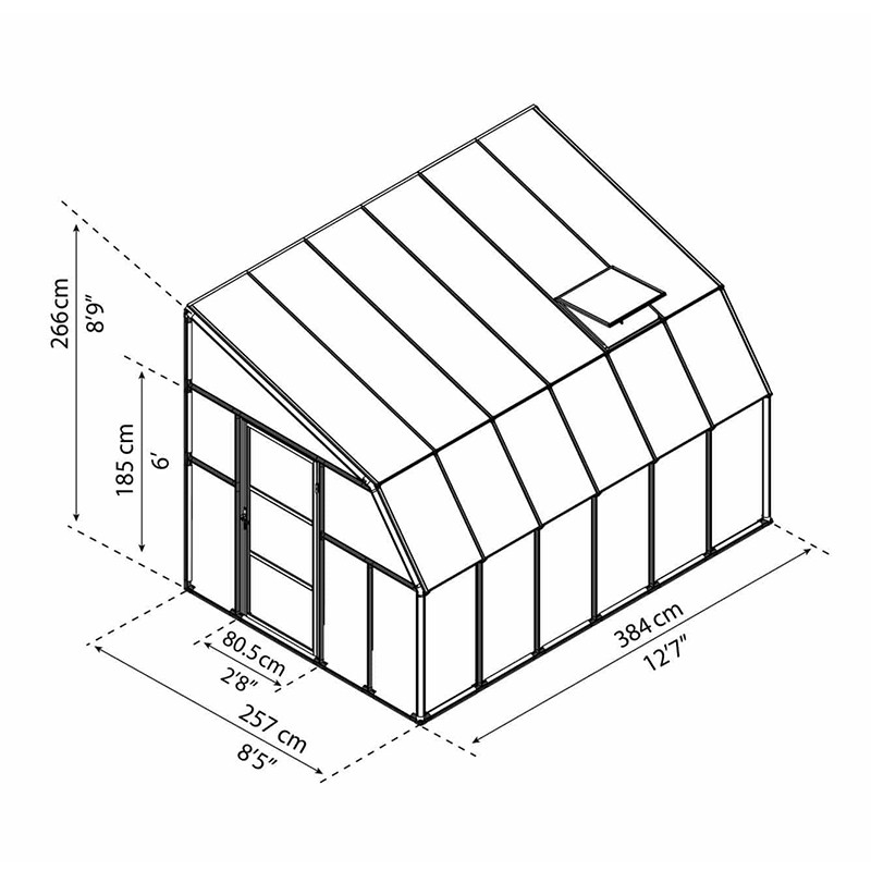 Canopia - Solarium 243x366cm - 8x12pi-En rupture