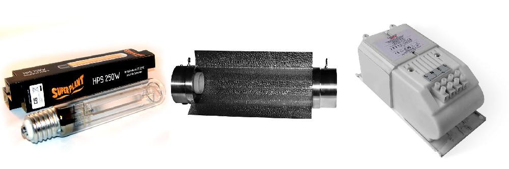 KIT Lampe HPS ECLAIRAGE MAGNETIC 250w ELT 10
