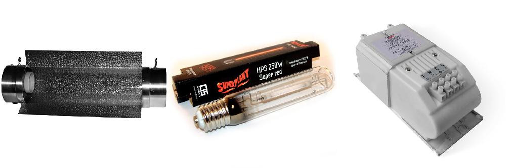 KIT Lampe HPS ECLAIRAGE MAGNETIC 250w ELT 24