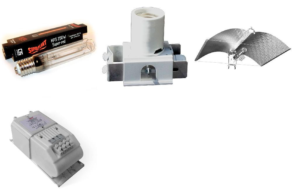 KIT Lampe HPS ECLAIRAGE MAGNETIC 250w ELT 28