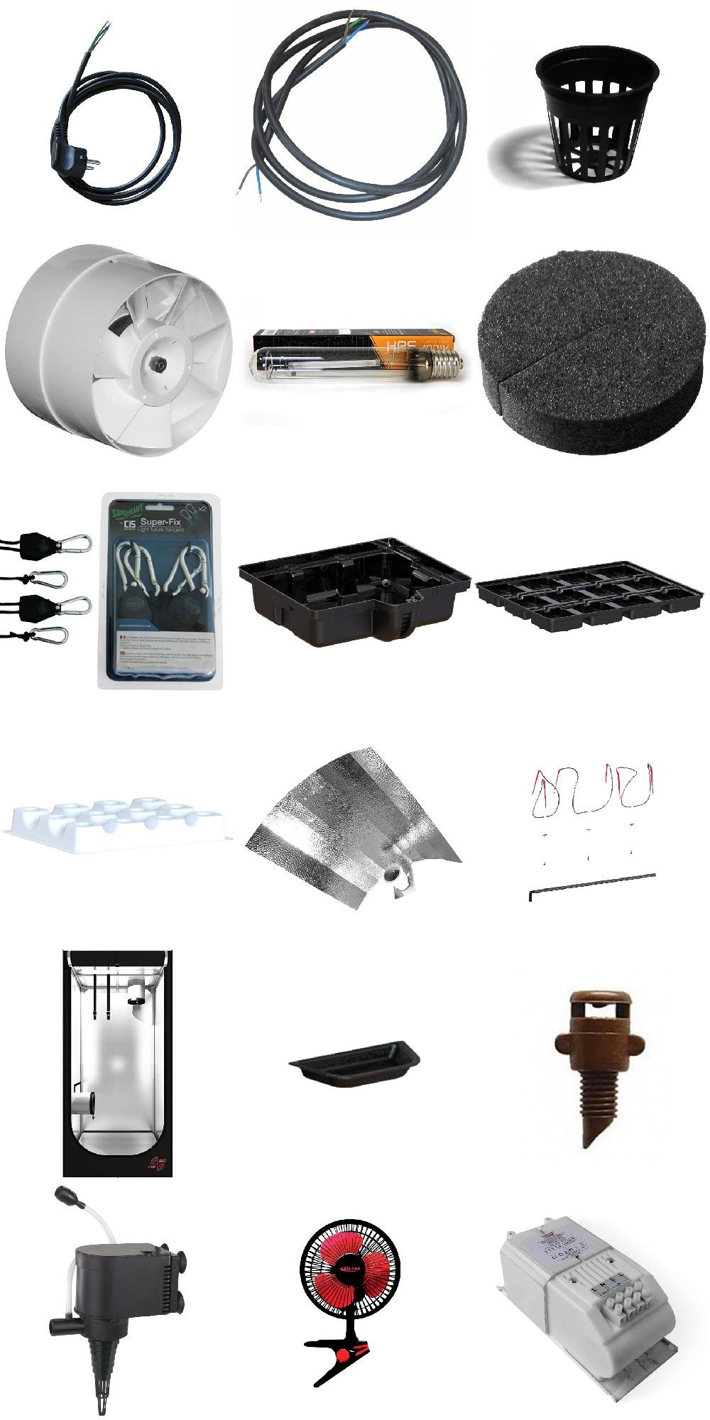 PACK chambre de culture complète SJ 80 AERO ECO