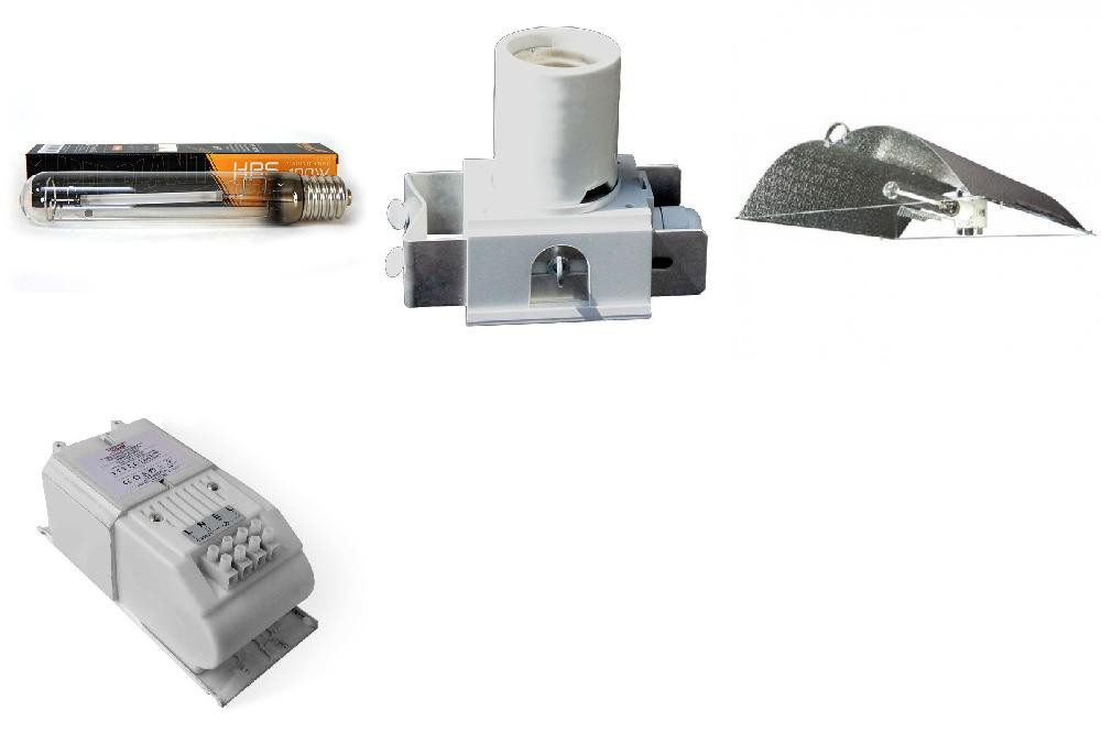 VERLICHTINGSSET lamp hps MAGNETIC 400w ELT