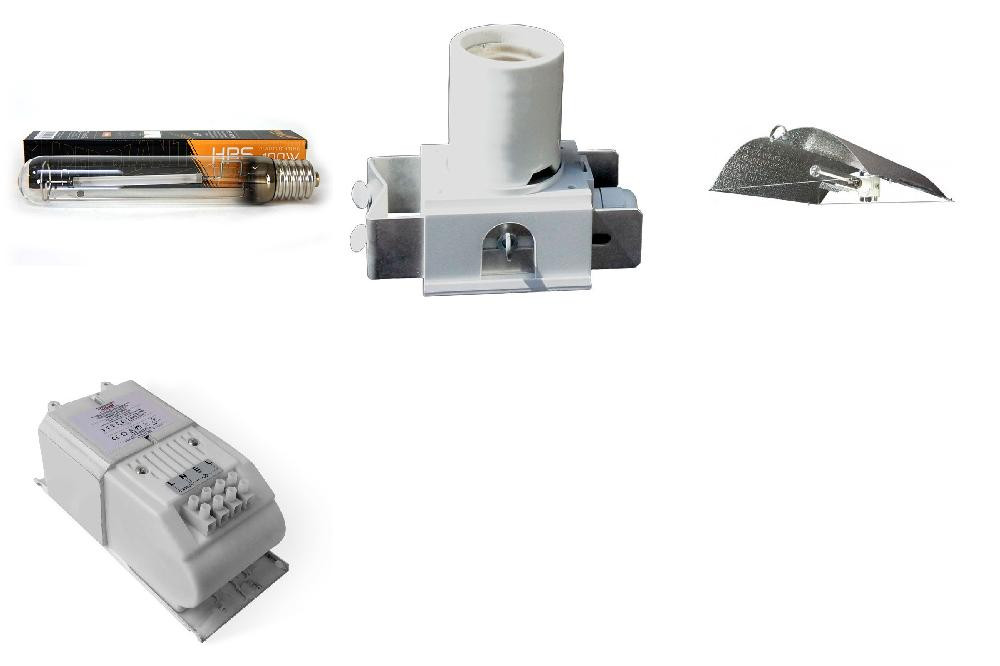 MAGNETIC 400w LICHTKIT ELT 9-Ballast-Reflektor-Glühlampe