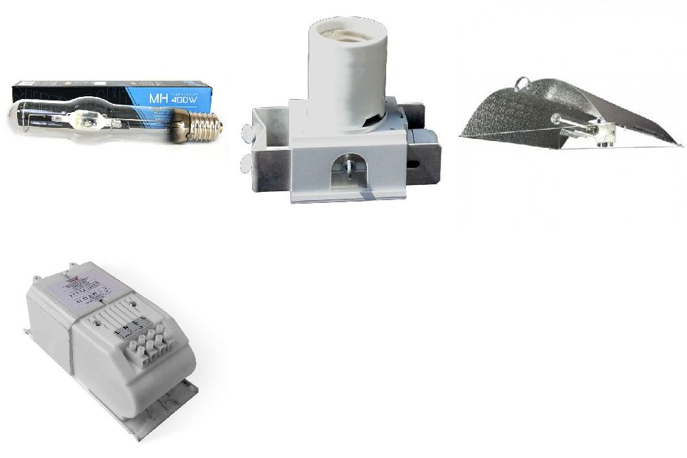 KIT Lâmpada MH ECLAIRAGE MAGNÉTICA 400w ELT 12
