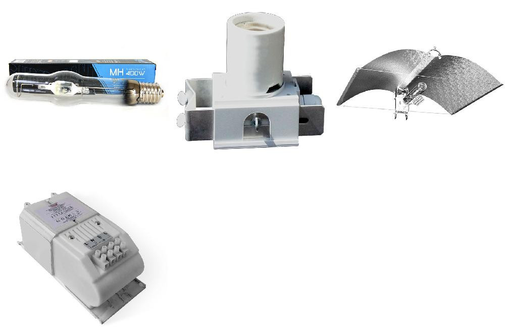 KIT Lâmpada MH ECLAIRAGE MAGNÉTICA 400w ELT 15