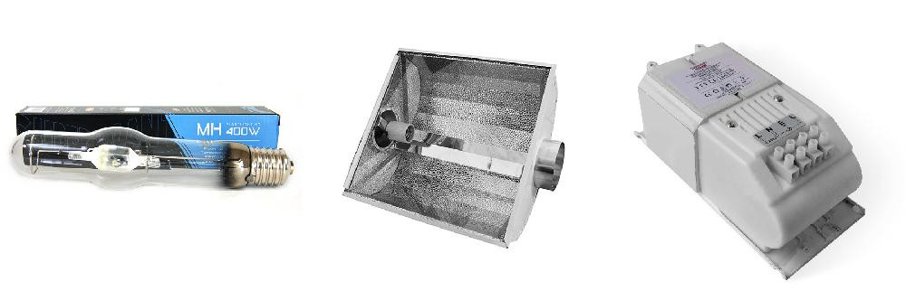 KIT LUCE MAGNETICA MH 400w ELT 16