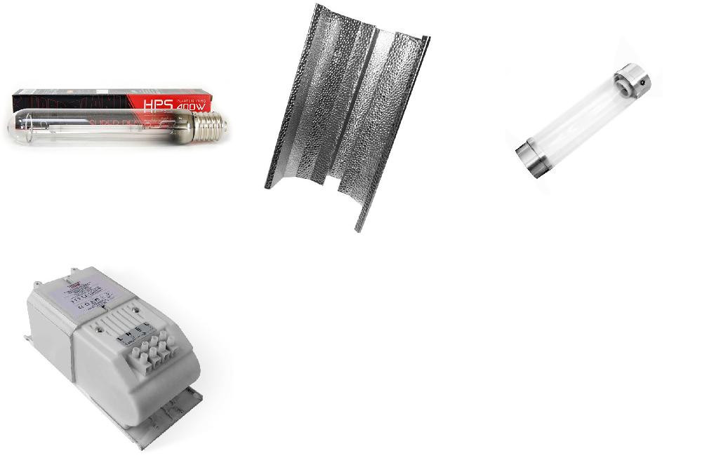 KIT Lampe HPS ECLAIRAGE MAGNETIC 400w ELT 20