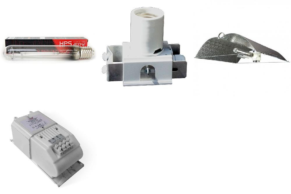 KIT Lampe HPS ECLAIRAGE MAGNETIC 400w ELT 21