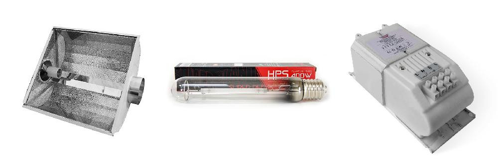 KIT Lampe HPS ECLAIRAGE MAGNETIC 400w ELT 25