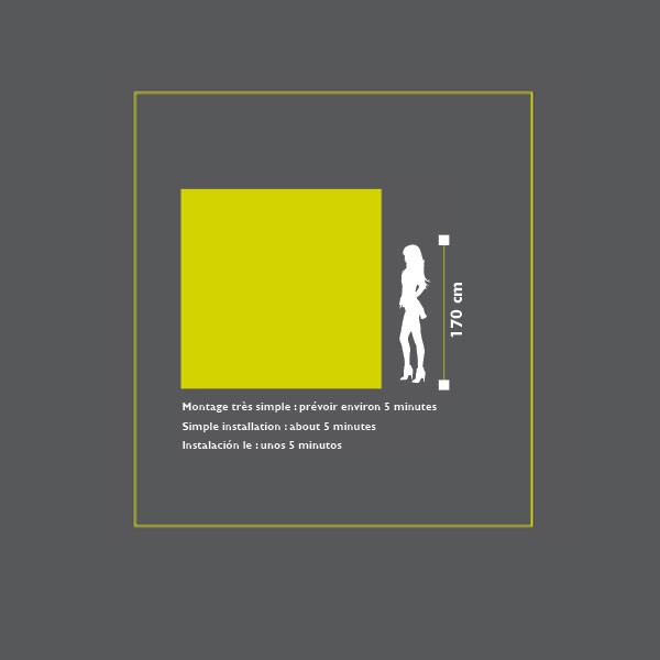  Blackbox Silver - Sala di coltivazione BBS 300x300x220 cm - 9m² - Francia