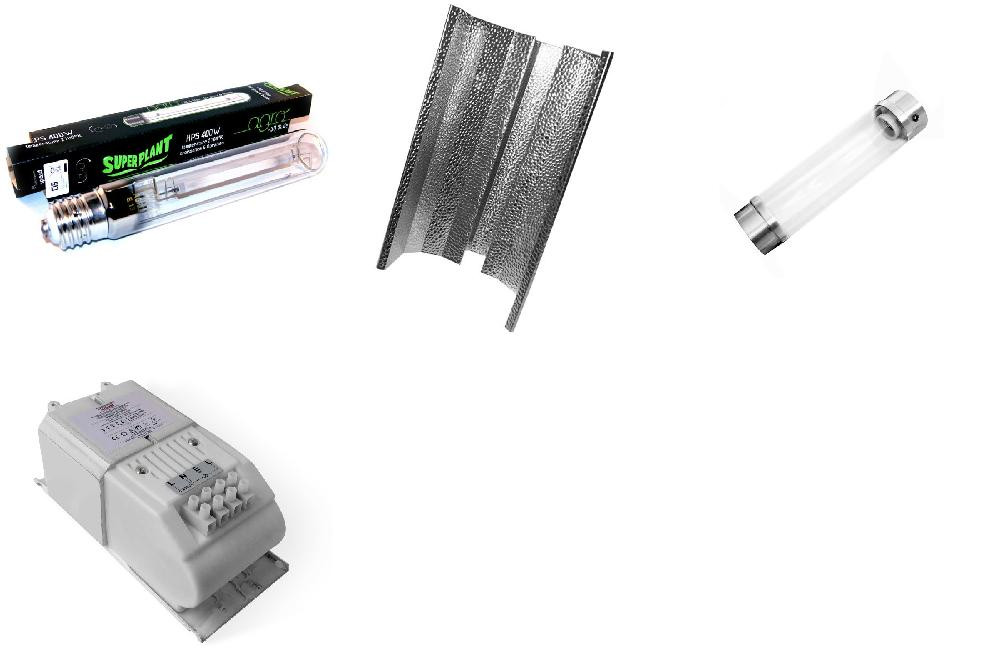 KIT Lampe HPS ECLAIRAGE MAGNETIC 400w ELT 29