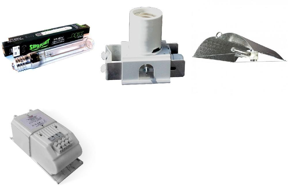 KIT Lampe HPS ECLAIRAGE MAGNETIC 400w ELT 30