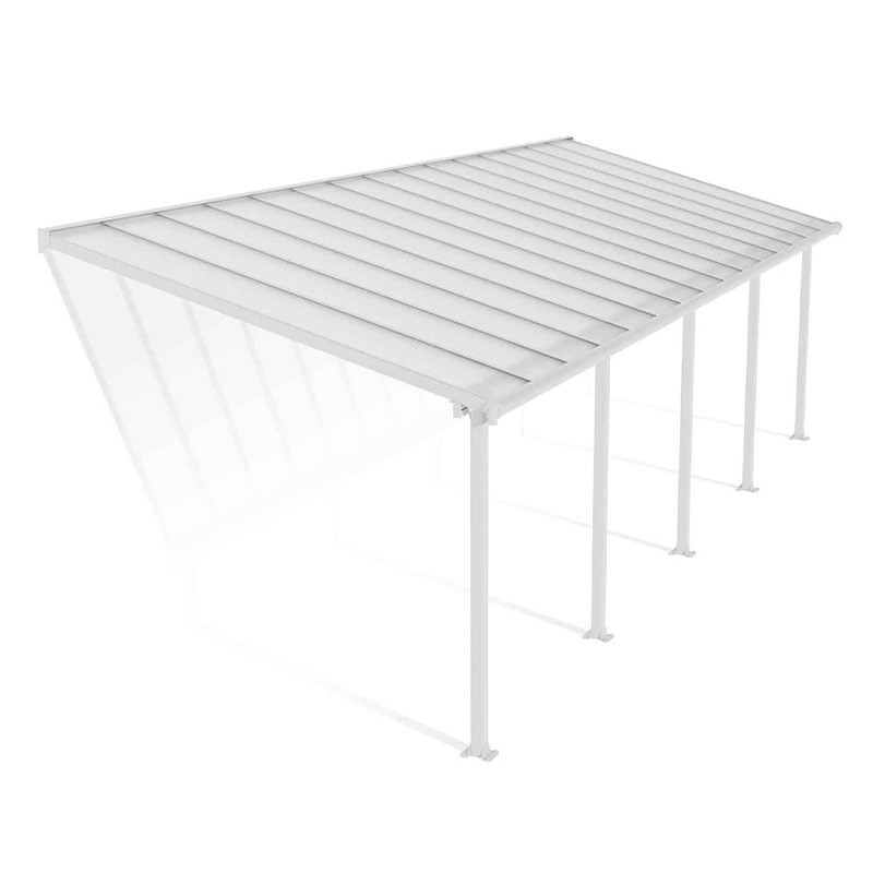 Canopia - Pergola - Olympia - 9.15x3m - Wit