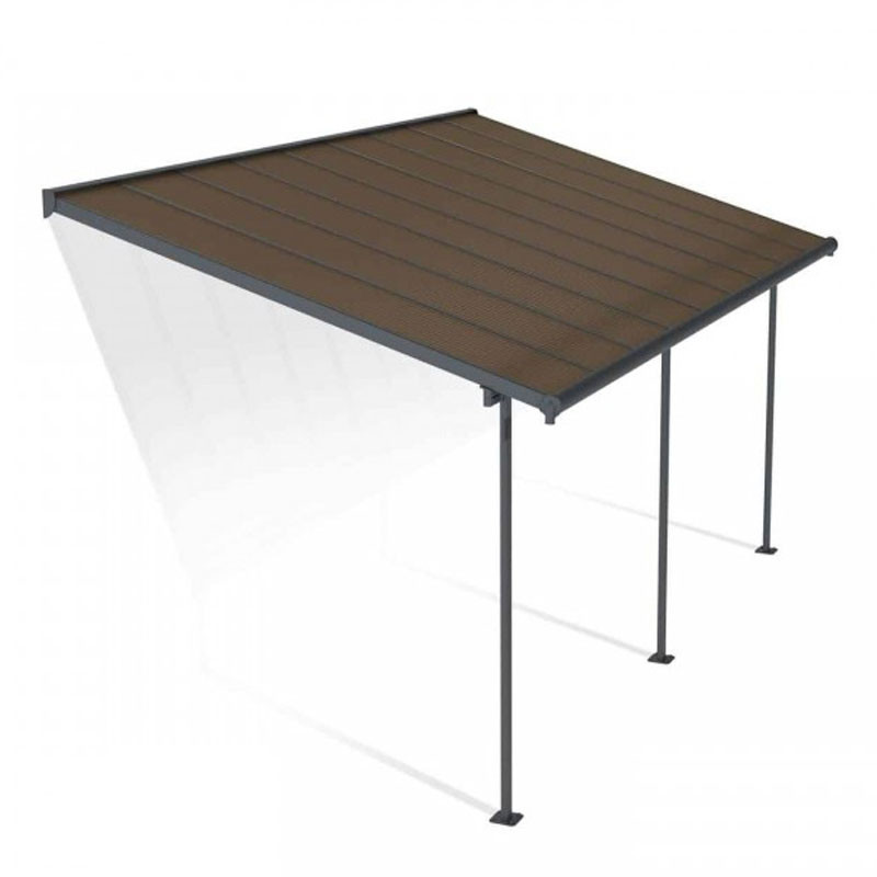 Canopia - Pergola - Capri - 5,46x3m - Gris Bronce