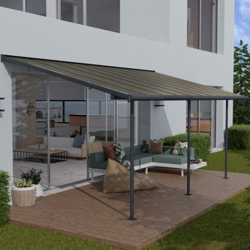 Canopia - Pergola - Capri - 5,46x3m - Gris Bronce
