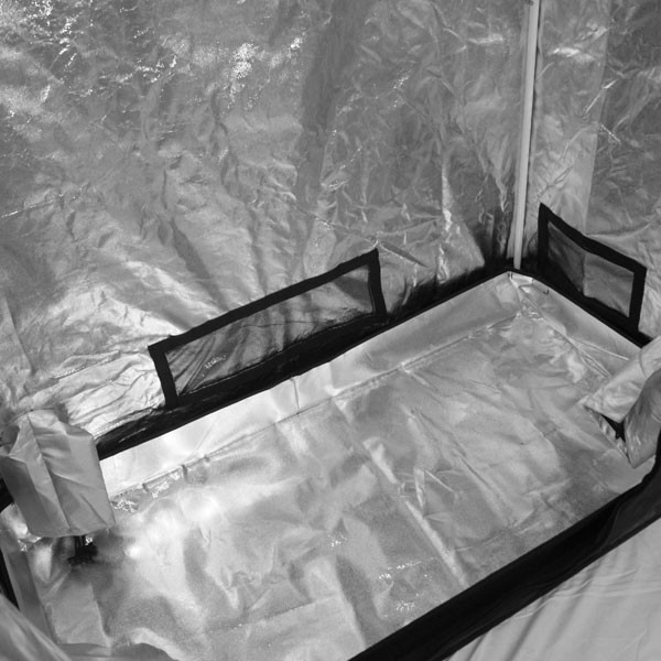  Blackbox Silver - Grow Room - BBS V2 - 125x62x180cm
