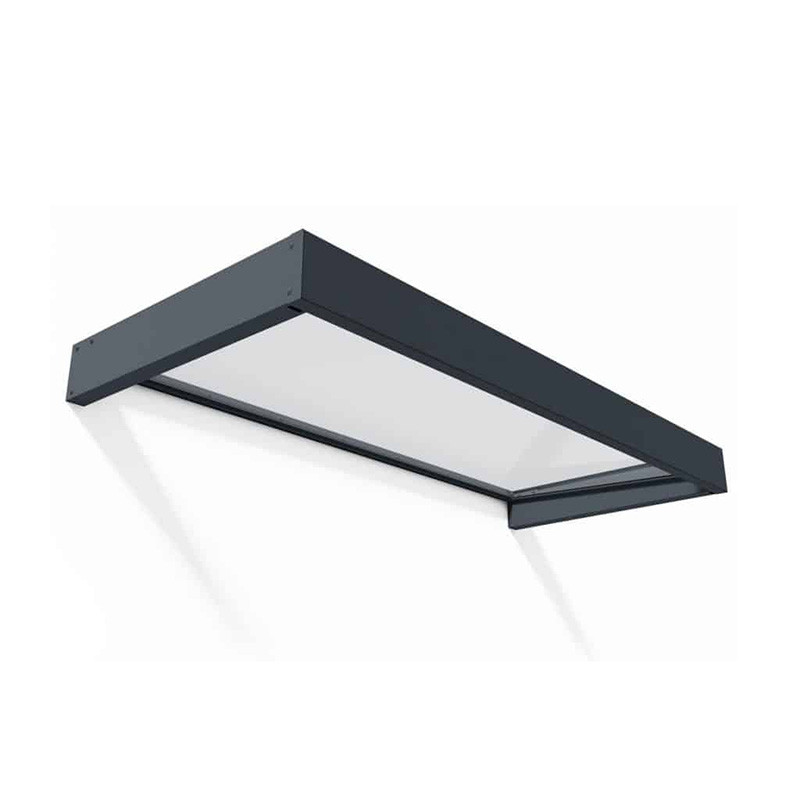 Canopia - Auvent de porte - Sophia 2150 - 215x95 cm - Gris