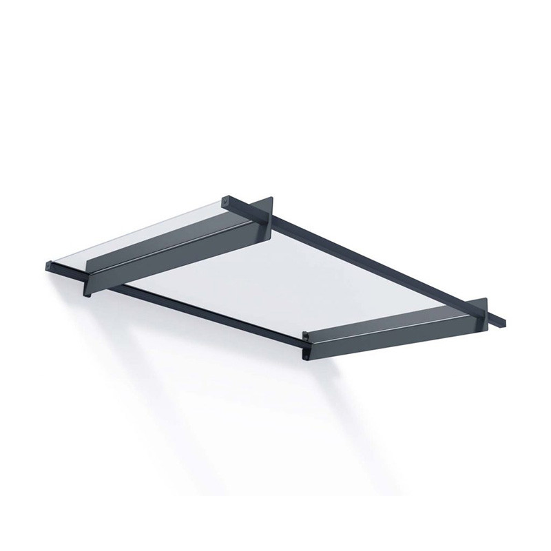 Canopia - Auvent de porte - Nancy 1500 - 150.5x94 cm - Gris