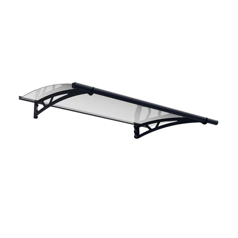Canopia - Auvent de porte - Altair 1500 - 150.5x92 cm - Gris