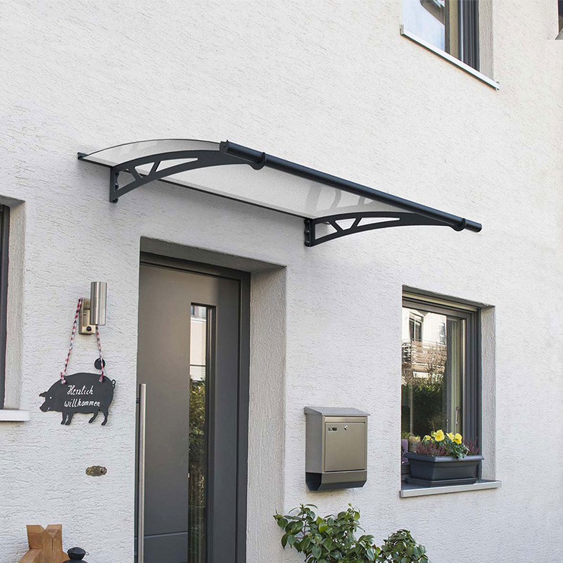 Canopia - Auvent de porte - Altair 1500 - 150.5x92 cm - Gris