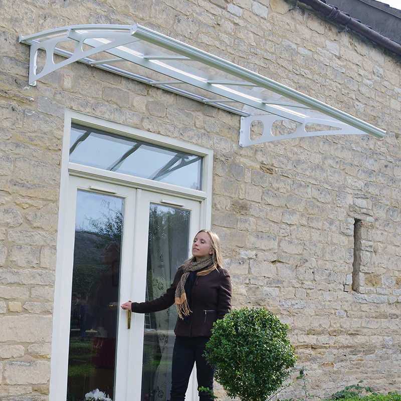 Canopia - Toldo de puerta - Burdeos 2230 - 223,5x139 cm - Blanco