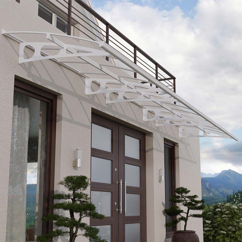 Canopia - Toldo de puerta - Burdeos 6690 - 139x671 cm - Blanco