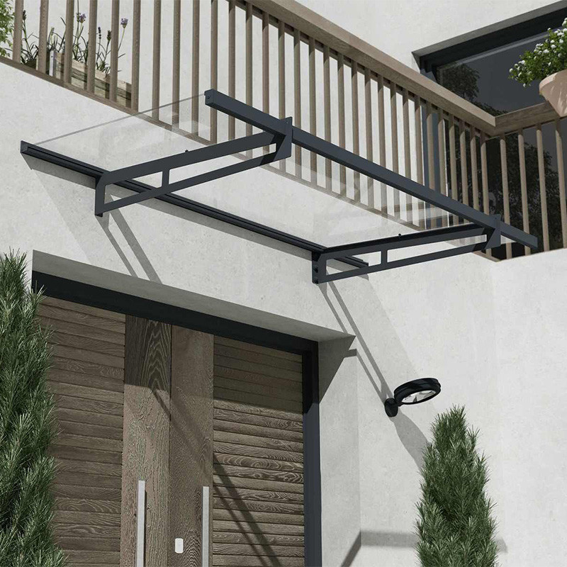 Canopia - Door awning - Bremen 2050 - 205x93.5 cm - Grey