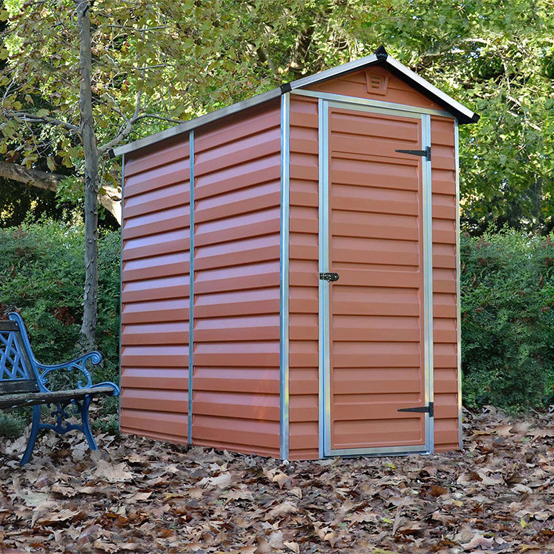 Canopia - Cobertizo de jardín - Tragaluz - 176x121cm - Ámbar