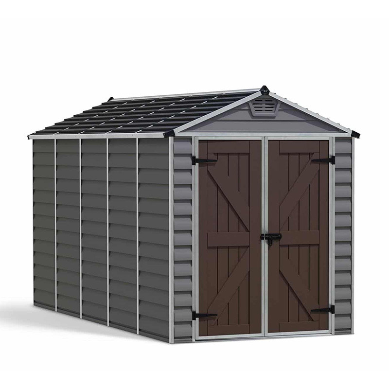 Canopia - Abri de Jardin - Skylight - 378x185 cm - Gris Déco