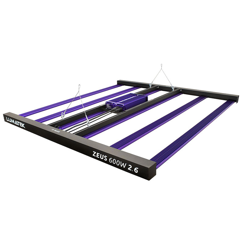 Lumatek - Lampe Multi-barres LED Zeus 600W PRO : système luminaire de haute performance.
