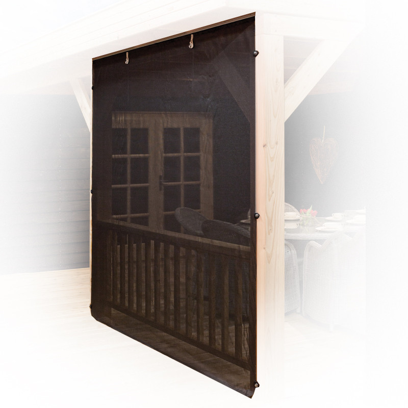 Tuindeco - Egberdin - Kit toile coulissante transparente - 300x244cm