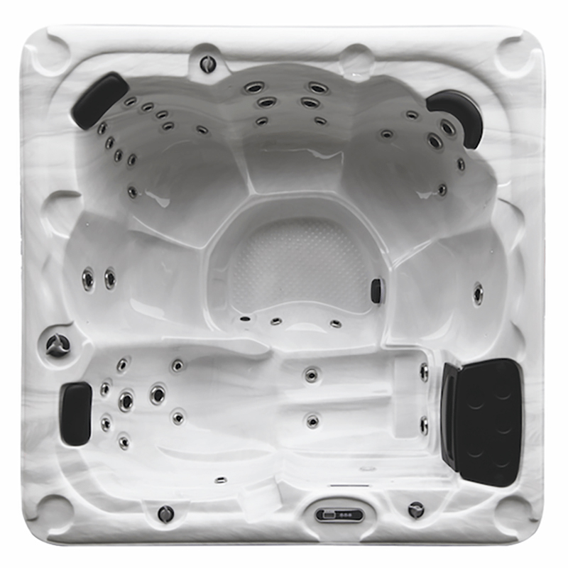 Tuindeco - Paradiso - 6-seater whirlpool bath - 227x227x88cm