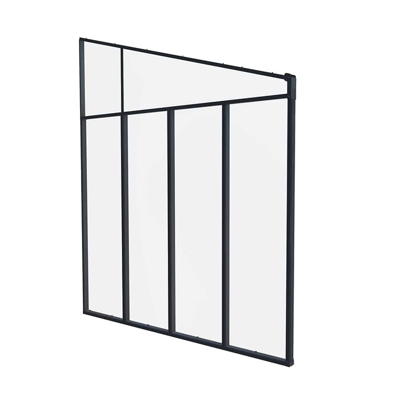 Canopia - Parete laterale 3m per Patio - Grigio