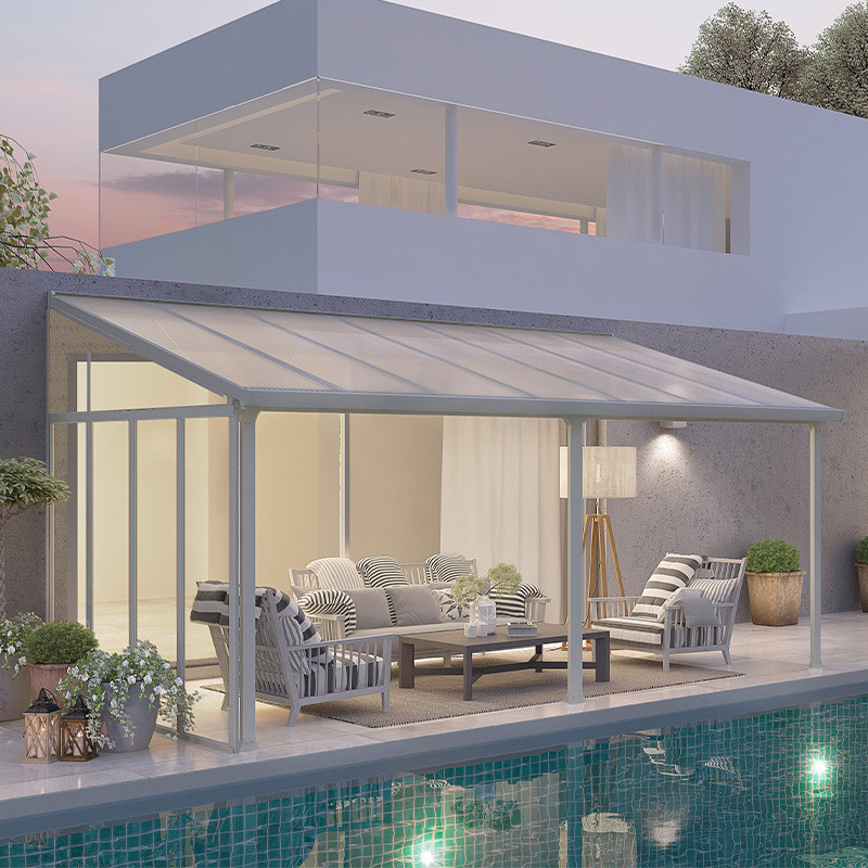 Canopia - Side wall 3m for Patio - White