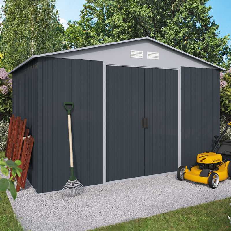 Tuindeco - Cabanon de jardin métallique - 301x303cm