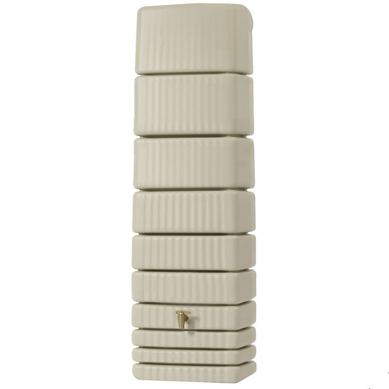 Garantia - Wall-mounted filtered tank kit - Slim sable - 650L
