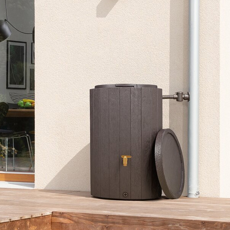 Garantia - Kit réservoir récupérateur Madera - Brun - 220L