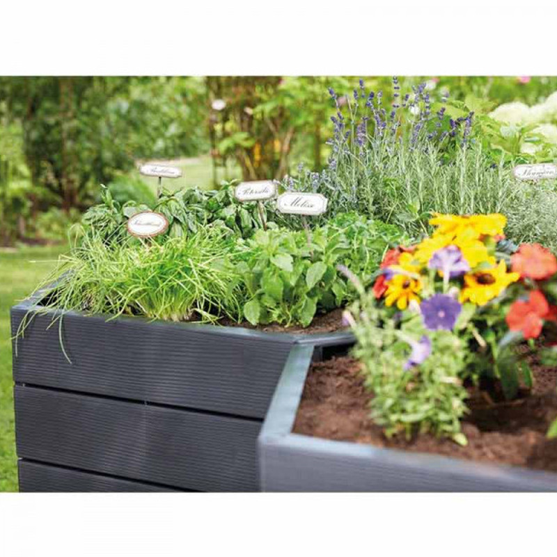 Garantia - kit 2 carrés potager modulaire - Ergo