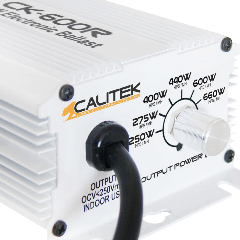 Calitek - Electronic ballast V4 - 660-600-440-400-275-250W for HPS/MH bulb