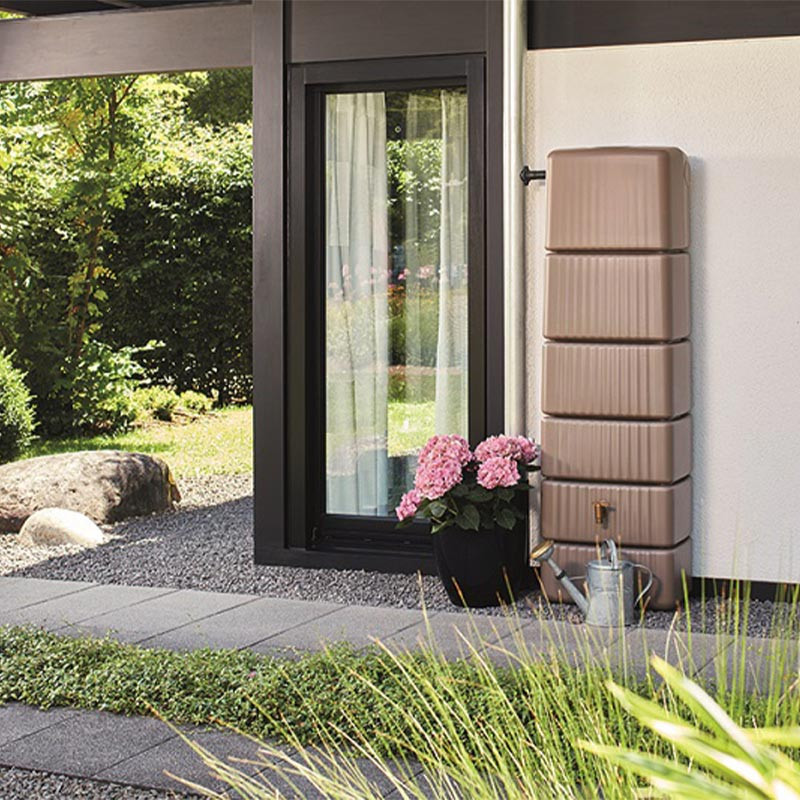  Garantia Slim Taupe 300L wandtankset