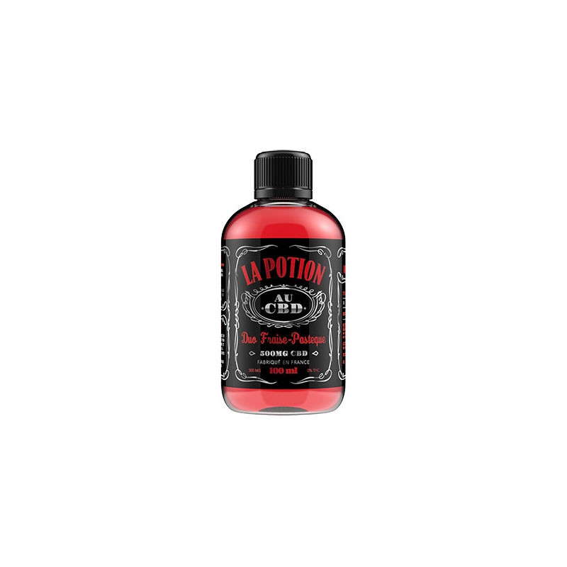 La Potion - Sirop gout pastèque fraise - CBD 350mg - 100ml