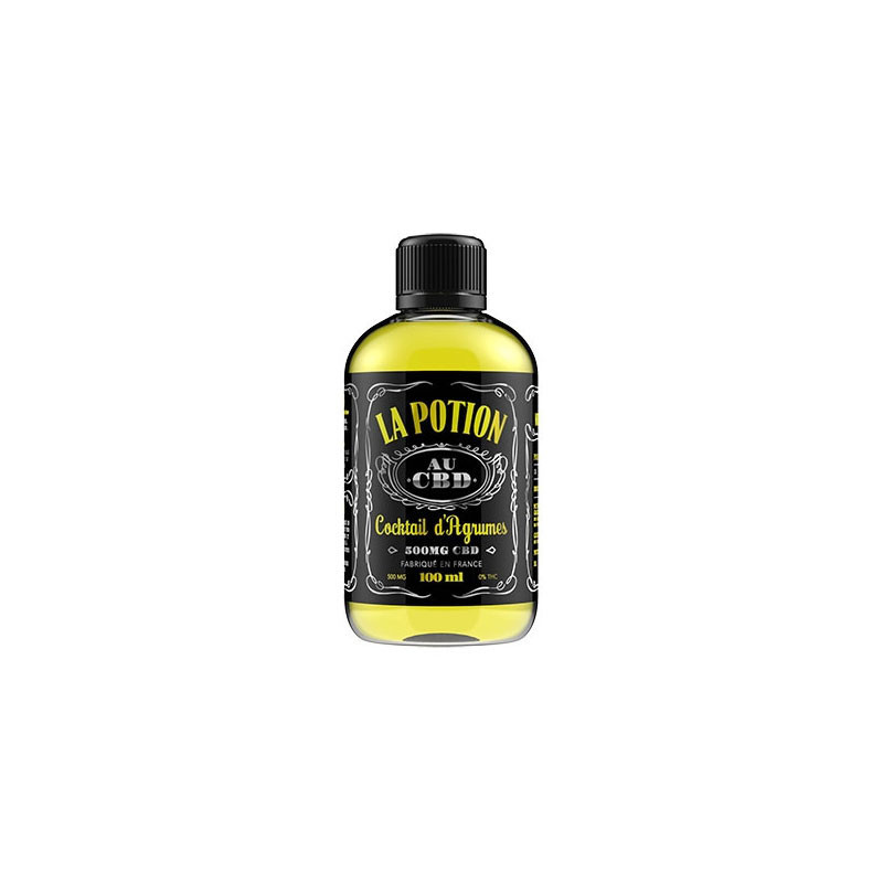 La Potion - Sirop gout cocktail d'agrumes - CBD 450mg - 100ml - La Potion