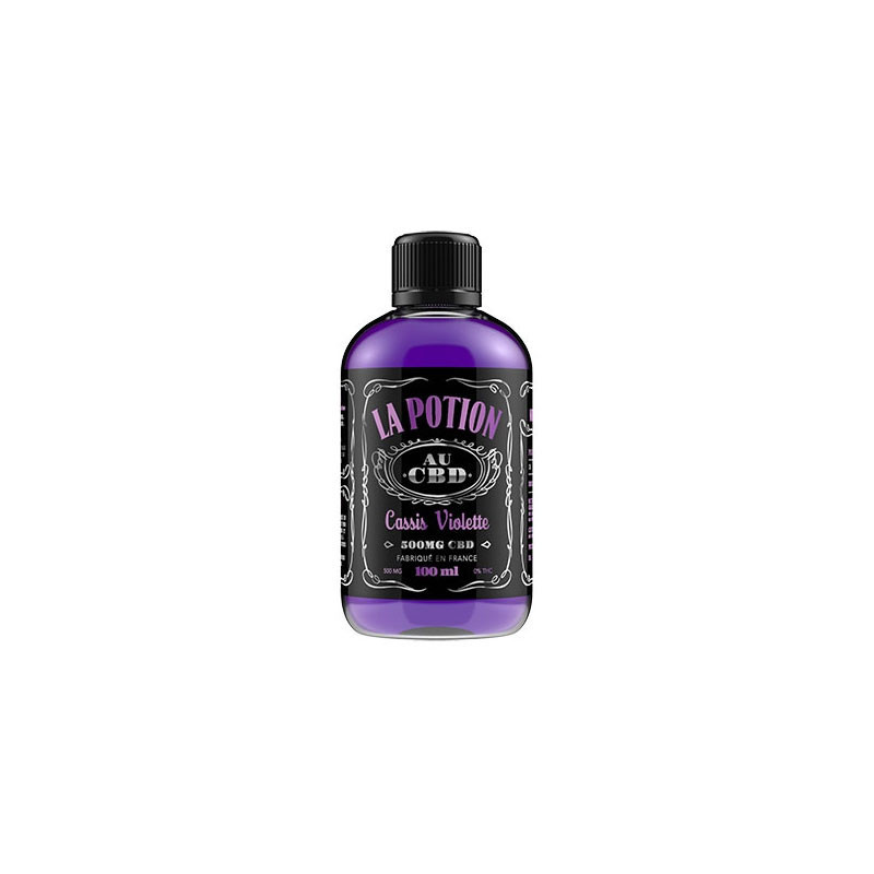 La Potion - Sirop gout violette - CBD 400mg - 100ml