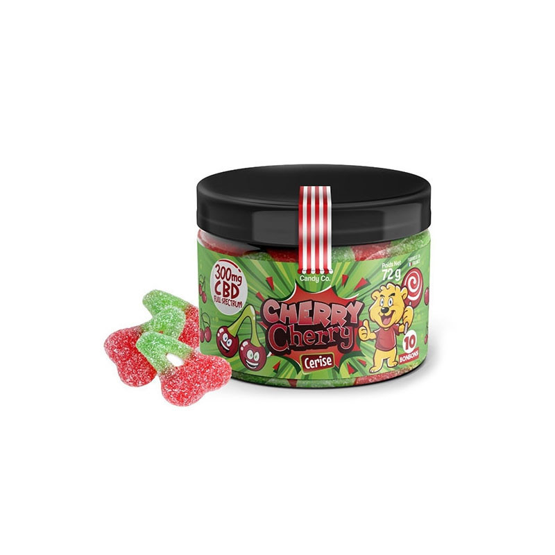 Candy Co - Cherry Flavor Candy - CBD 300mg - 72g