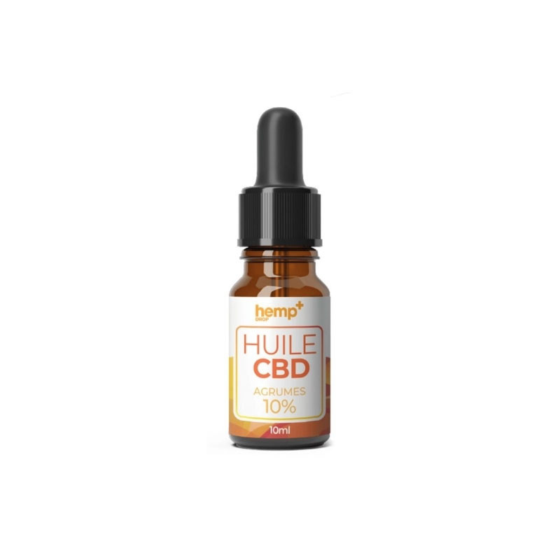 Hemp+ - CBD Öl 10% - 10ml - Zitrusfrüchte